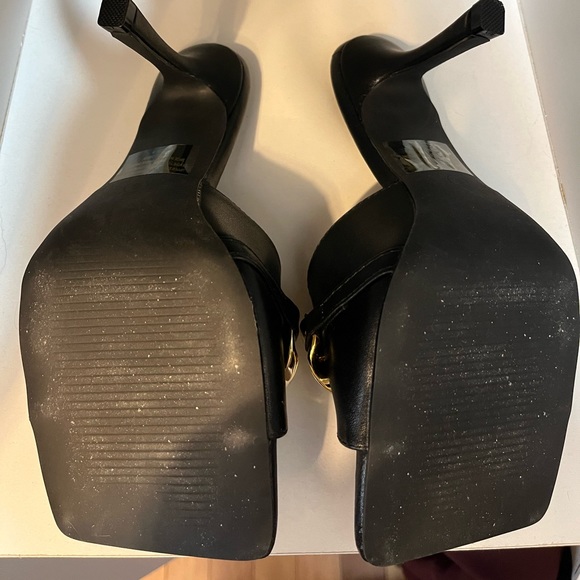 BNWOT square toe sandal heels. Size 8 F21 - Picture 6 of 6